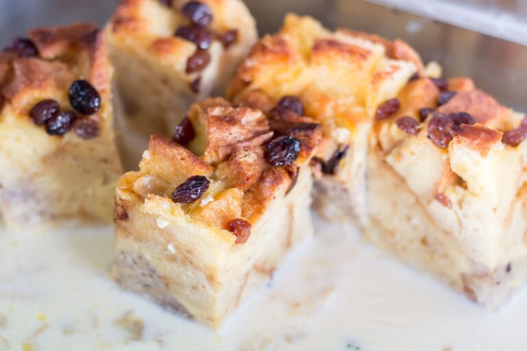 Bread and butter pudding